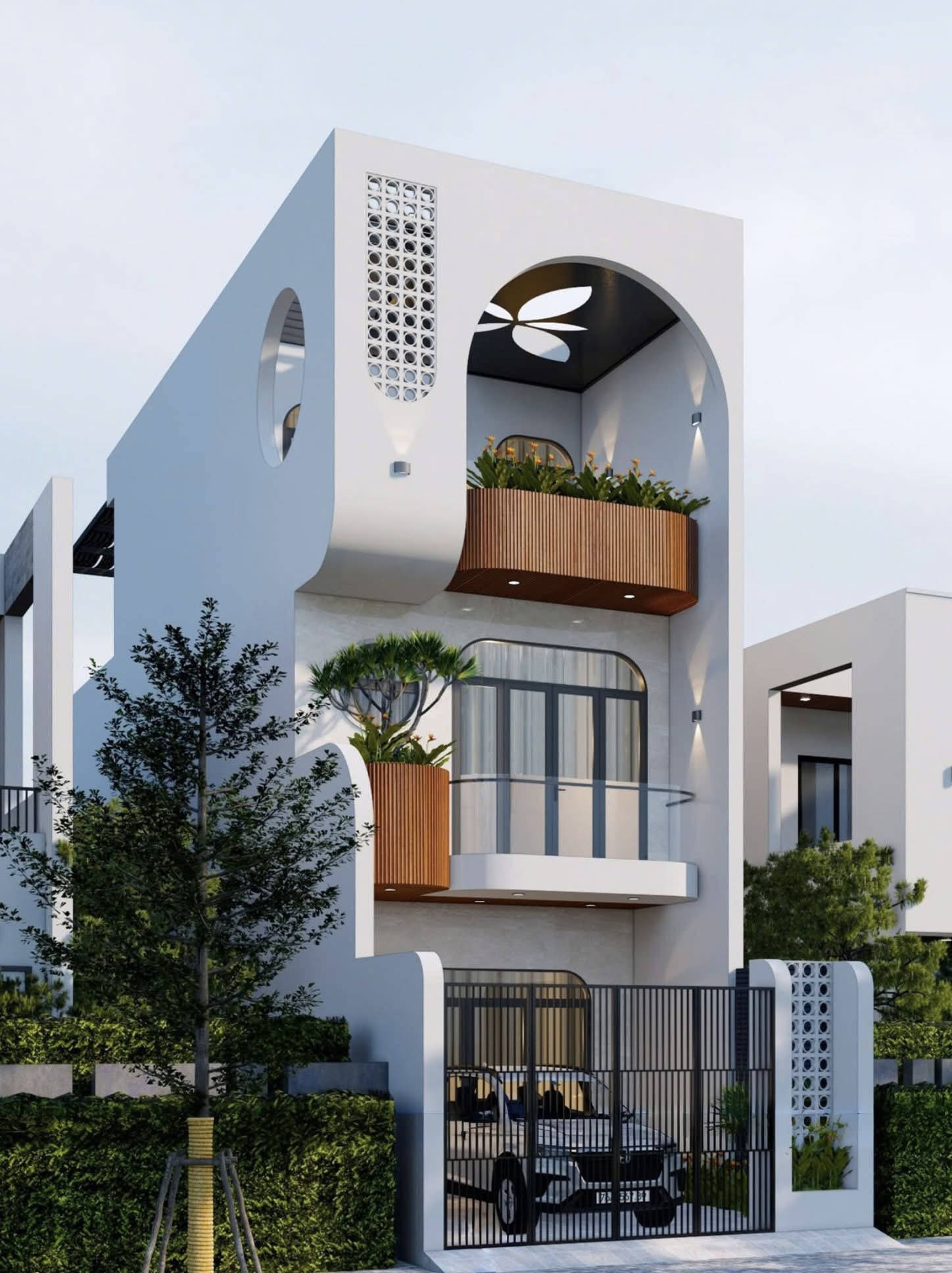 Dự án Nhà Phố “Kiến Trúc Vòm Sáng Tạo”